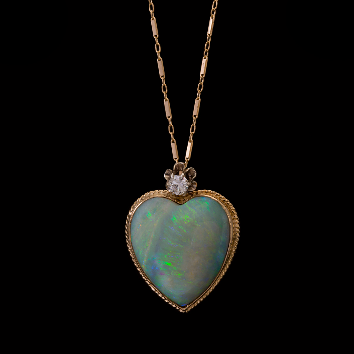 Estate Opal Necklace - Calhoun Jewelers